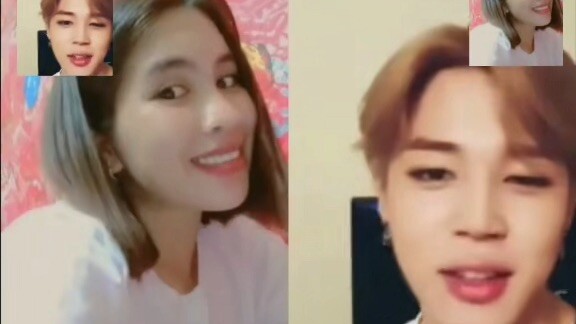 Videocall with bts Jimin #jimin#parkjimin