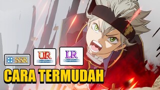 CARA MENINGKATKAN KARAKTER SSR MENJADI LR! | Black Clover Mobile