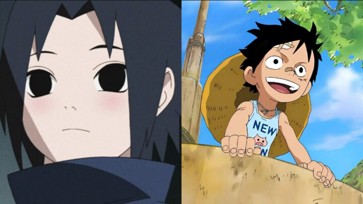 What if young Sasuke and young Luffy lived together?