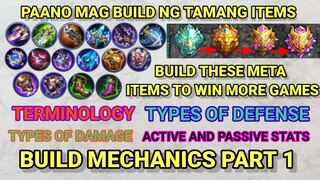 BUILD MECHANICS 2022 PART 1 MLBB | TAGALOG with ENGLISH SUB #Bilibili Rising Creator Training Camp