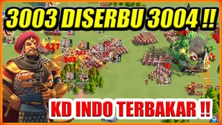 KD INDO 3003 DISERBU KD 3004 !! KOTA PADA DIBAKARIN SATU PER SATU !!