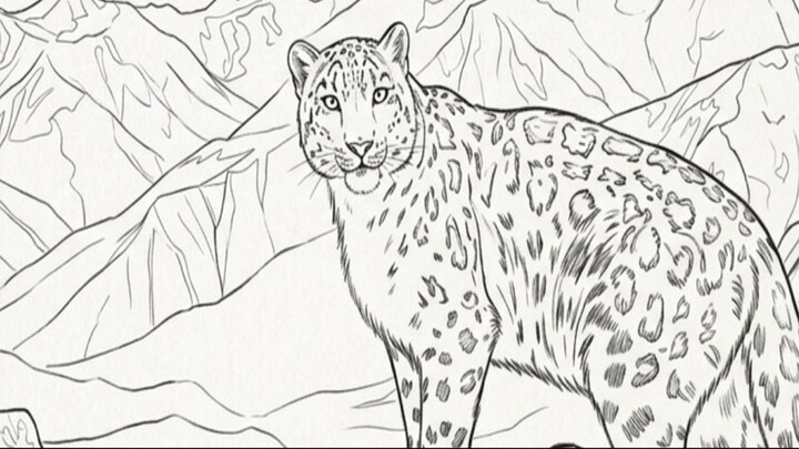 Загадка: Кто это? 🐆 Он живёт высоко в горах! Мир животных Хищники