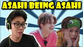 ASAHI BEING ASAHI… (Asahi funny moments) Reaction