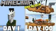 100 NGÀY MINECRAF CHỈ VỚI 1 BLOCK #13