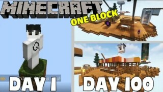 100 NGÀY MINECRAF CHỈ VỚI 1 BLOCK #12