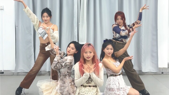 College girl group MAGI reunites! Vitality dance challenge begins~