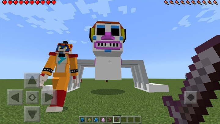 FNAF Security Breach ADDON in Minecraft PE