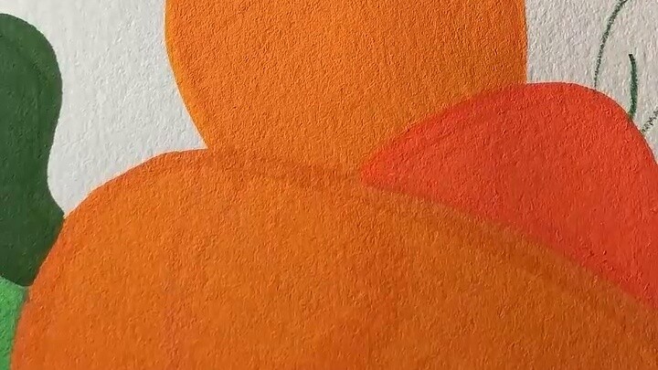 قلم تحديد أكريليك | تلوين الجزرة السمينة