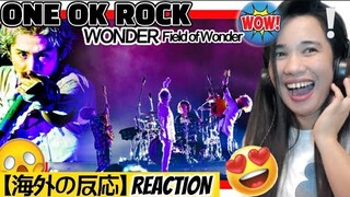 LOVE THIS VIBE! WONDER Official Video ONE OK ROCK LIVE REACTION