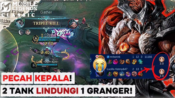 HYLOS AUTO PASANG BADAN! Bikin GRANGER Bebas BANTAI Walau DUO BEBAN! 💀🔥