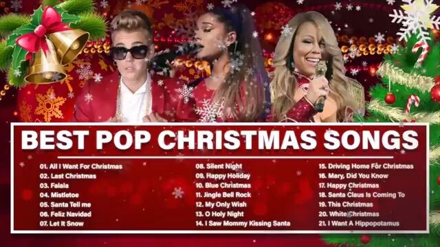 Top 25 Pop Christmas Songs Playlist 🎅🏻 1 Hour Pop Christmas Music Playlist