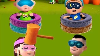 Live-action whack-a-mole