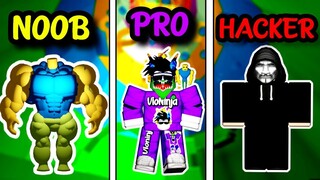 TOH Noob vs. Pro vs. Hacker (Roblox,Tower of hell)