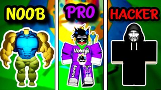 TOH Noob vs. Pro vs. Hacker (Roblox,Tower of hell)