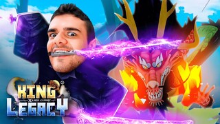 Joguei KING LEGACY, o SEGUNDO MAIOR JOGO DE ONE PIECE DO ROBLOX! Minhas Primeiras Impressões