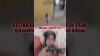 KETIKA RUOK FF BAR BAR DI PEAK MALAH KETEMU CHEATER KEBAL