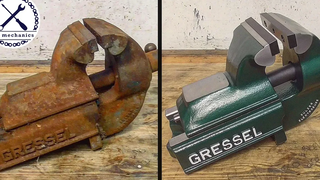 Rusty Deadlocked Vise - การฟื้นฟูที่สมบูรณ์แบบ