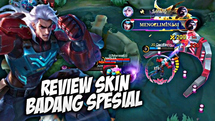 REVIEW SKIN SPESIAL BADANG!! EFEKNYA BAGUSAN YANG INI DARIPADA YANG SEBELUMNYA!! - Mobile Legends