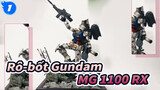 Rô-bốt Gundam|[Cảnh sản xuất】Tạo diorama với khung ảnh 100yen』MG 1100 RX_1