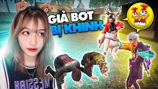 [Free Fire]Giả BOT Không Skin Không Kỹ Năng Và Bị Cặp Đôi  Khinh Thường|Ngân kaito