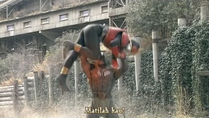 Kamen rider kuuga episode 12 sub indo
