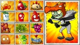 All Bomb and Fire Plants Level 1 vs IMP Dragon level 10 | PVZ2 MK