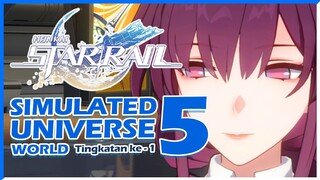 Tips Simulated Universe world 5 Tingkatan 1 Kafka Boss Fight I Honkai Star Rail Indonesia I