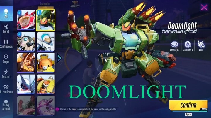 mecha doomlight gameplay