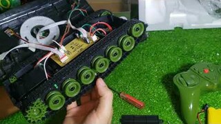 Tháo Xe Tăng Điều Khiển Từ Xa Để Lấy Linh Kiện  Chế Tạo Máy Cắt