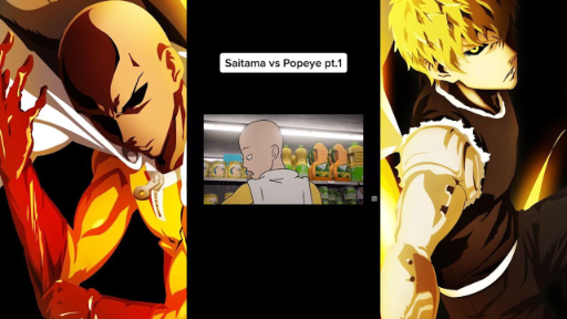 SAITAMA VS POPEY 😹 [One Punch Man]