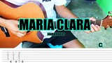 Maria Clara - Janah Rapas - Fingerstyle Guitar (Tabs) Chords Lyrics
