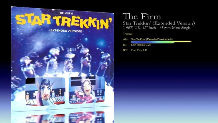 The Firm (1987) Star Trekkin' (Extended Version) [12' Inch - 45 RPM - Maxi-Single]