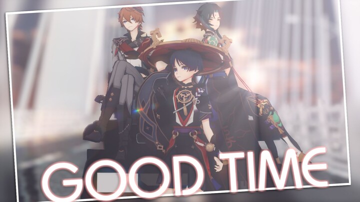 【2K/原神MMD 达魈散】good time-一起共度美好时光吧（镜头配布）