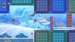 Mario Menggunakan Tehknik Duyung! Melewati Rintangan!