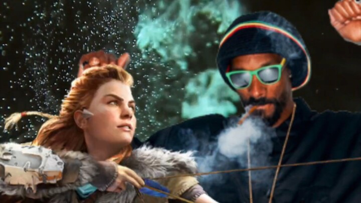 Wanna know how to connect Snoop Dogg and Aloy? [9]✌️#Gaming #funfact #aloy #snoopdogg #edit