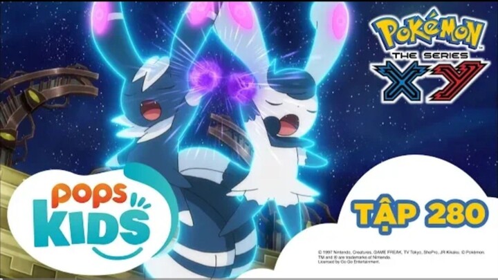 [S18 XY] Pokémon Tập 280 - Thi Đấu Cặp Tại Nhà Thi Đấu Hiyakoku!! - Hoạt Hình Pokémon Tiếng Việt