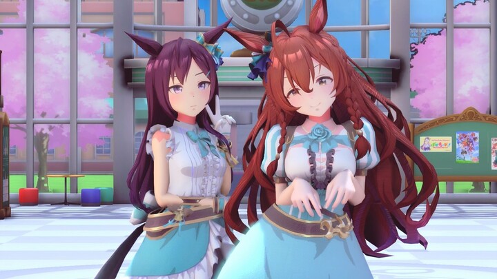 [Uma Musume: Pretty Derby MMD] Mejiro Dabo: Kakak, apa yang kamu lakukan?