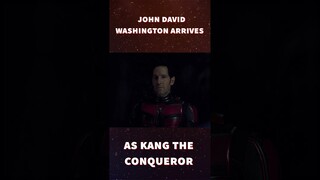 John David Washington Arrives as Kang The Conqueror #marvelstudios #avengerskangdynasty #marvel