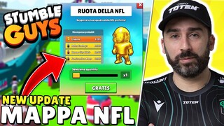 NUOVA MAPPA e TANTE SKIN IN ARRIVO! STUMBLE GUYS x NFL