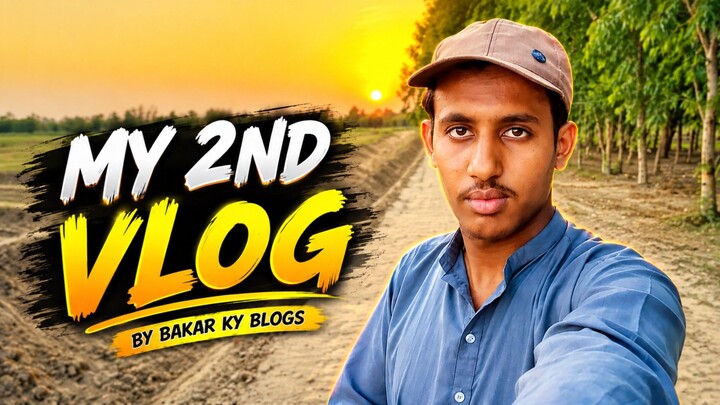 My 2nd vlog and my intro in this vlog like and share my vlog please