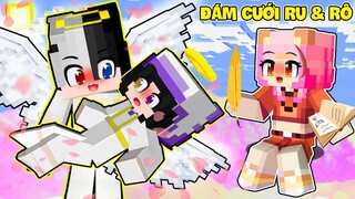 GẤU MORA THỬ THÁCH 24H LÀM ĐÁM CƯỚI CHO RUBY VÀ SIRO THIÊN THẦN | NHIỆM VỤ HẠNH PHÚC MINECRAFT