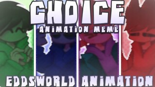 【meme动画 德芙警告】〘 Choice - Animation Meme 〙 |〘 Eddsworld Animation 〙|〘 FlipaClip 〙