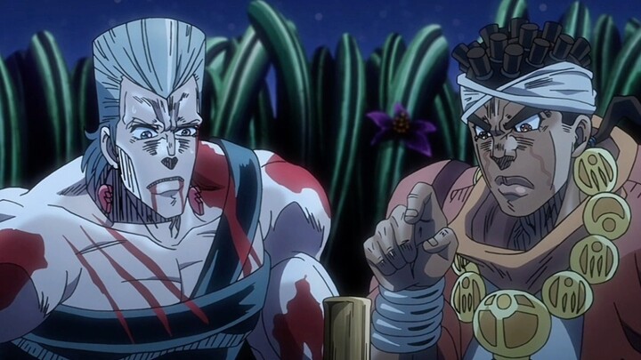 In order to force out the Stand User hiding underground, the two men started a competition between r