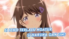 si incho terlalu ikut campur urusannya si haruka gak sih ?