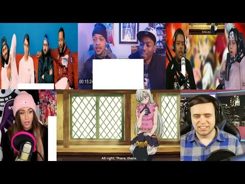 SEVEN DEADLY SINS EPISODE 16 REACTION MASHUP!!