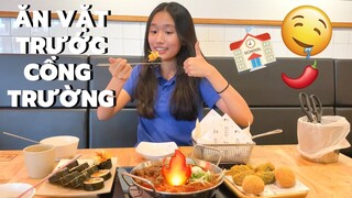 ĐI ĂN VẶT TRƯỚC CỔNG TRƯỜNG!! (sau giờ học)