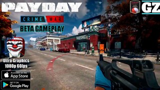 PAYDAY CRIME WAR - NEW Beta Gameplay - Android/iOS