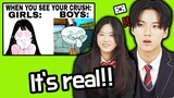 Korean Teens React To 'Boys vs Girls Memes'
