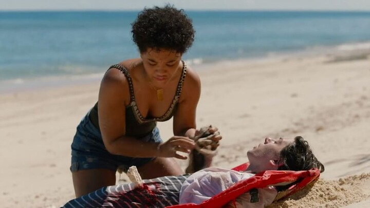 Trời ơi! Rùng cả mình luôn! Rõ ràng là người đàn ông và cô gái làm bia đỡ đạn đã cùng nhau ăn thịt n