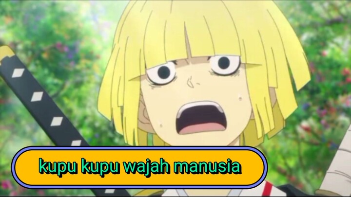 kupu kupu wajah manusia